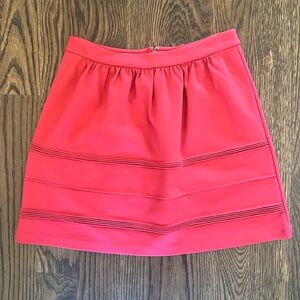 J. crew Orange/Red Skirt